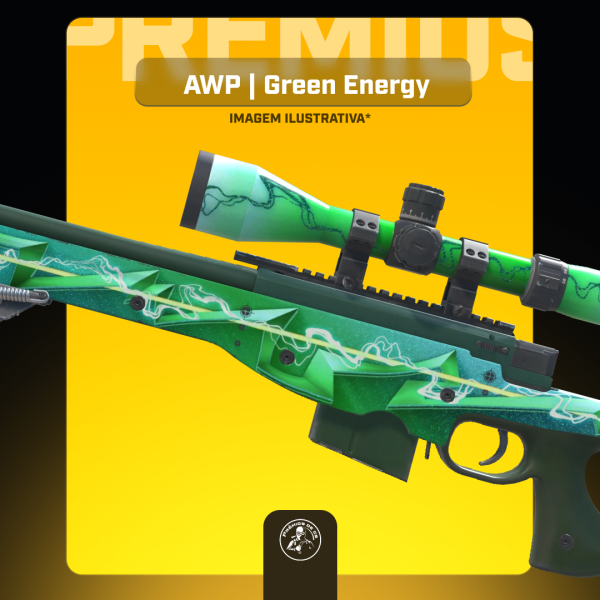 — 0308 AWP | Green Energy (Well-Worn)